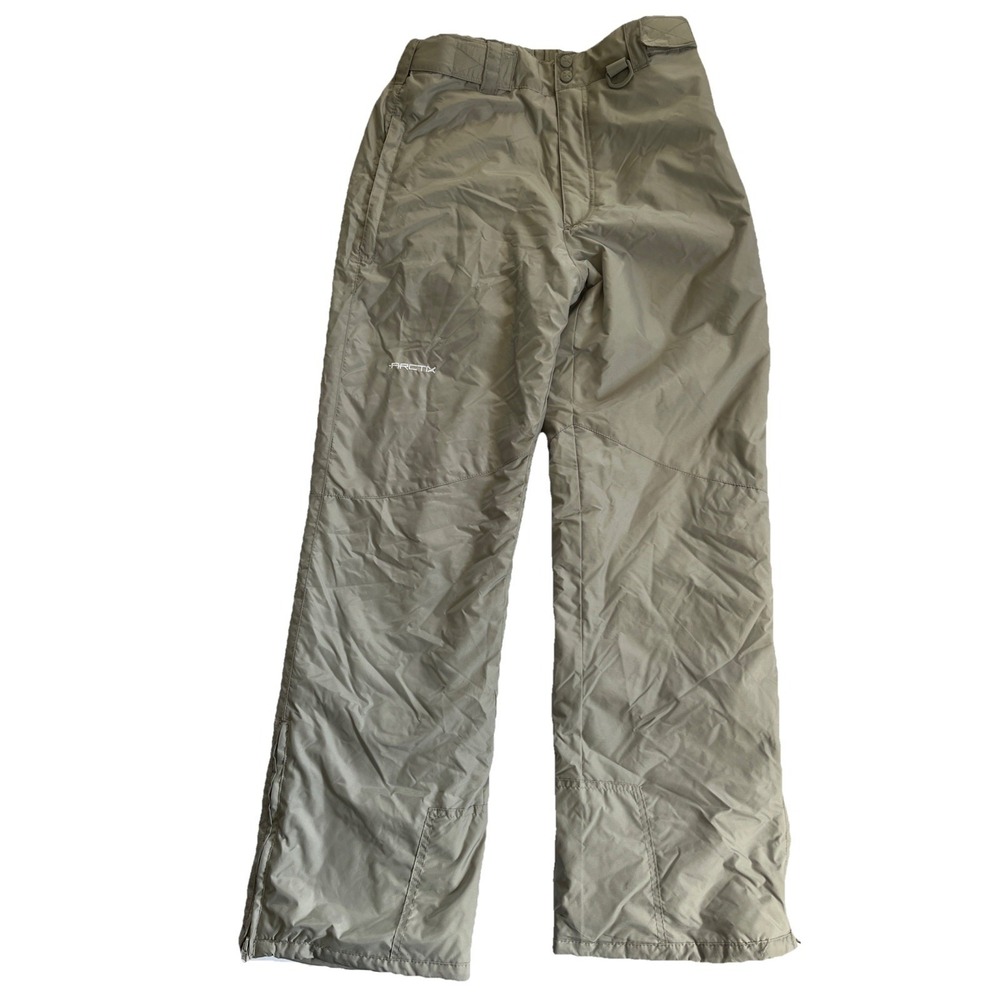 Arctix Men Regular Fit Snow Pants Gray Size Medium Ski Snowboard‎ Insulated EUC